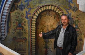 sivas'taki tarihi camide osmanlı motifleri gün yüzüne çıktı